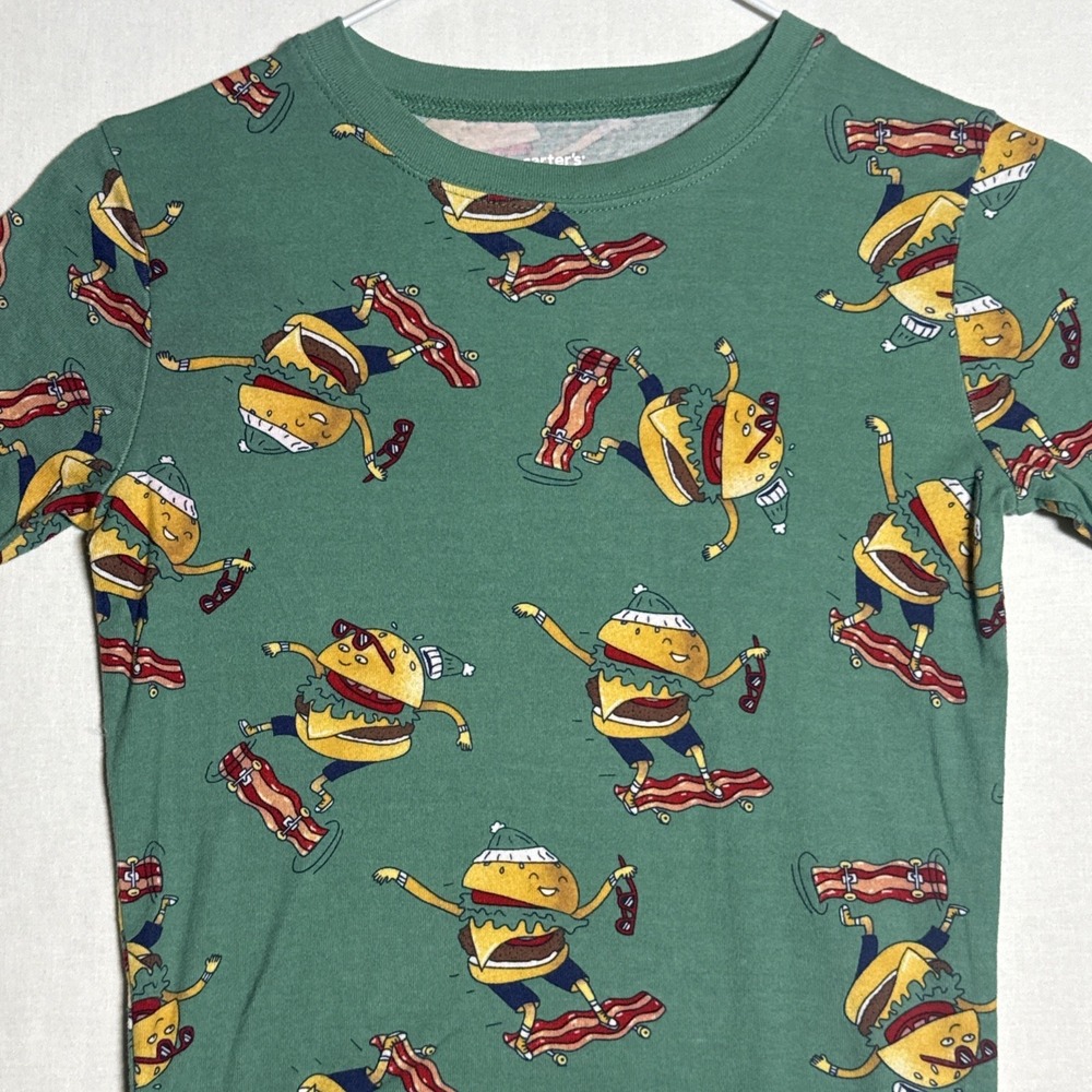 Carters Boys Skater Hamburger Long Sleeve 14/14 A